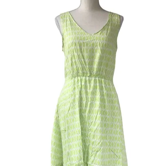 Lined Gap Geometric Print Dress - Picture 2 of 8